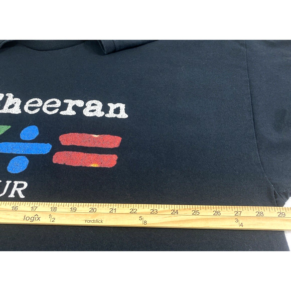 Ed  Sheeran 2023 Tour T Shirt Mens 4XL Black Concert Tee  Short Sleeve Casual - Picture 7 of 9